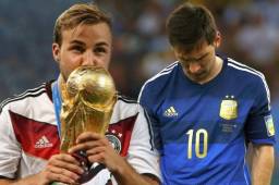 Gotze aseguró que la asignatura que tiene pendiente es jugar al lado de Messi.