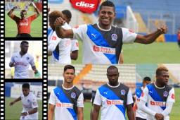 El Olimpia saldrá con todo para buscar avanzar en la Liga de Concacaf. Ya tiene su ventaja de 2-0. Costly sería de la partida y la punta de lanza. Fotos DIEZ