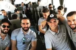 Los jugadores del Real Madrid ya se alistan para estar a tono en la siguiente campaña.