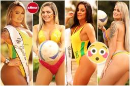 Conocé a las candidatas que participarán por tener la mejor 'cola' en Brasil, y que ya están arrasando en redes sociales a menos de una semana para que inicie el Mundial de Rusia 2018. (Fotos cortesía Grosbygroup.com)