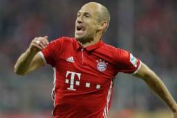 Arjen Robben anotó un golazo frente al Arsenal en Champions.