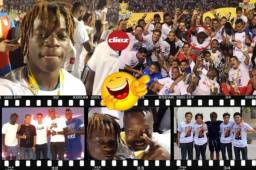 ¿Y este quién es? Consultó Nahún Espinoza en la premiación de Olimpia ante Marathón tras subir al podium a para recibir su medalla de campeón. -Es de los jóvenes, le respondió Orlando Ponce- Acá te presentamos su verdadera identidad.