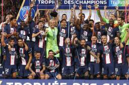 Messi, Neymar y Sergio Ramos marcan sus primeros golazos de la temporada y le dan al PSG la Supercopa de Francia