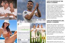 Este viernes se confirmó el sorpresivo traspaso de Casemiro al Manchester United. Según la prensa española, el Real Madrid se embolsa alrededor de 80 millones de euros por su venta. Fue una difícil decisión para el brasileño, ya que todos sus seres queridos le pedían que se quedara.