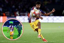 Por Yamal: El motivo por el qué el Barcelona y el PSG no dieron declaraciones al terminar el partido de Champions