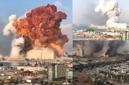 El jefe de la Seguridad General del Líbano, el general Abbas Ibrahim, explicó que la detonación ocurrió en una nave del puerto de Beirut.