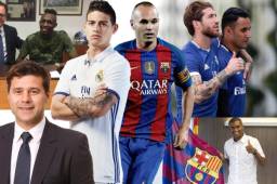 Te dejamos los principales fichajes, rumores y renovaciones de técnicos y futbolistas en Europa.