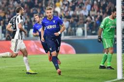 Immobile fue la gran figura de la Lazio gracias a sus dos goles. Hubo remontada.