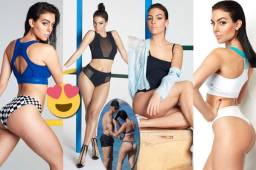 La preciosa pareja del crack portugués, posó para una revista mientras Cristiano Ronaldo jugaba el Mundial.