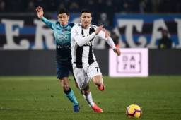 CR7 entró del cambio al minuto 65 y anotó en el empate de la Juventus ante el Atalanta 2-2.