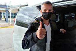 Pablo Lavallén pisó terreno hondureño y se pondrá a trabajar cuanto antes en el Olimpia.