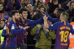 El Barcelona cumplió ante al Villarreal por la jornada 14 de la Liga Española.