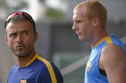 Luis Enrique no podrá contar con el francés para el clásico de este domingo.