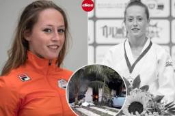 La campeona juvenil de judo, Kim Akker, fue víctima de una exploción de gas en su domicilio.