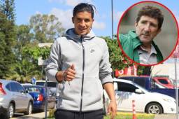 El delantero hondureño Michael Chirinos llegó al país y alabó el trabajo de Héctor Vargas a quien pide para técnico de la Selección Nacional. Foto DIEZ