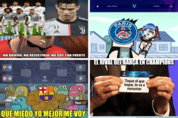 Te presentamos los divertidos memes del sorteo de la Champions League, Cristiano, Real Madrid y Barcelona, protagonistas de las burlas.