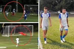 ¿Y Marinacci? Selección Sub-20 de Honduras cae goleada ante Guatemala en amistoso disputado en Nueva Orleans