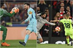 Alisson Becker fue una de las figuras del Liverpool ante el Barcelona, aunque lo más rescatable fue que también eliminó a los culés con el Roma italiano.