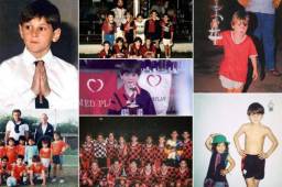 El astro argentino comenzó su carrera como futbolista en las infantiles de Newell's Old Boys ante de viajar a España, con 13 años y unirse a las filas del FC Barcelona. En redes sociales circularon imágenes nunca antes vistas del jugador.