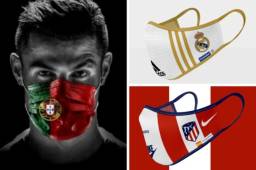 Durante la pandemia del coronvirus, las mascarillas son un utensilio vital. Un aficionado del fútbol se tomó el tiempo para diseñar algunos modelos con logos de los equipos de Europa y en Concacaf un club ayudó entregando los tapa bocas con su escudo.