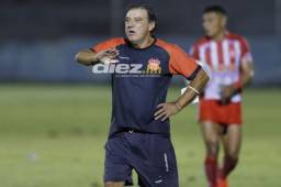 Fernando Mira reconoció que su equipo no tuvo un buen cierre de la primera parte, pero destaca el triunfo. Ya piensa en Motagua. Foto Neptalí Romero