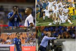 Estas son las imágenes que dejó la derrota de la Selección Nacional ante Curazao que lo dejó eliminado de la Copa Oro 2019. Maynor Figueroa no lo podía creer.