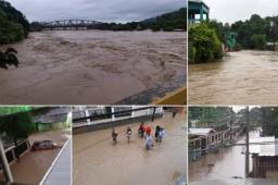 La población se mantiene en alerta debido a las inundaciones que está provocando el río luego del paso de la tormenta tropical Iota.