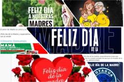 Este 09 de mayo se celebra el Día de las Madres. Hacemos un recorrido por las redes sociales con las diferentes publicaciones de clubes y personalidades.