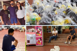 Bayron Méndez perdió todo en su casa, pero se olvidó de eso y se fue a ayudar a las demás personas que fueron afectos de la Lima.