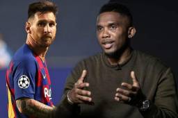 Messi estaría viviendo su última etapa como jugador del Barcelona y Eto'o tiene claro quién debe ser su heredero.