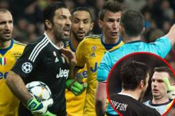Buffon atacó de manera verbal el trabajo de Michael Oliver.
