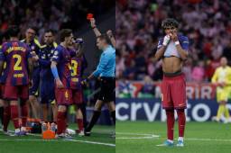 Lamine Yamal no cumplió: Barcelona queda fuera contra el Atlético y la Champions League no es para ellos