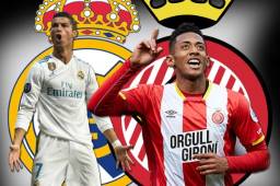 Cristiano Ronaldo y Antony 'Choco' Lozano son dos de los jugadores que podrían ser protagonistas en este partido Real Madrid - Girona FC.