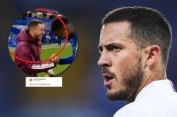 Eden Hazard fue troleado por la famosa compañía de hamburguesas.