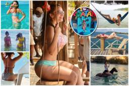 Hicimos (hashtag) #Tela y #Roatán y nos encontramos con estas linduras. Entre ellas se encuentra la hermosa esposa de Salvador Nasrala, Iroshka Elvir y Rebeca, la hermana de Loren Mercadal.