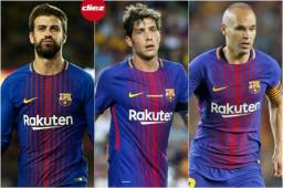 Te presentamos el 11 que se perfila del Barcelona para enfrentar al Atlético de Madrid este sábado en el Wanda Metropolitano. La nueva casa de los 'colchoneros' reciben por primera vez al equipo azulgrana. El partido arranca a las 12:45 pm.