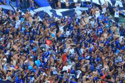 La afición del Motagua siempre llena los estadios en partidos de grandes finales.