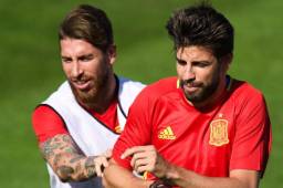 Sergio Ramos adujo que con Piqué se llevan muy bien, después de todos los dimes y diretes.