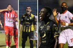Estos son los equipos clasificados a liguilla en la Liga Nacional de Honduras y los clubes que pelean por el liderato.