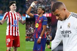 El triplete anotado por Lamine Yamal pone en aprietos a Mbappé quien se encuentra lesionado.