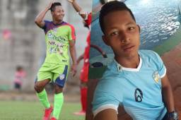 El joven Cristian Dereck mantiene intacto su sueño se triunfar en el fútbol.