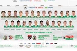Juan Carlos Osorio convoca a 25 jugadores para duelos eliminatorios en marzo.