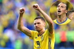 Marcus Berg aduce que sin Ibrahimovic Suecia se ha visto bien.