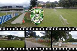 Marathón ya tiene lista su sede para la vuelta al fútbol en medio de la pandemia del coronavirus. Las canchas se han acondicionado con las medidas de bioseguridad. Está la del estadio y la que está junto al inmueble disponible.