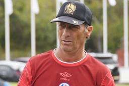 El entrenador del Olimpia, Pedro Troglio, no se anduvo por las ramas y respondió a los que han cuestionado parte de su gestión. Va por el tetracampeonato. Fotos Club Olimpia