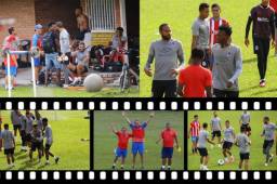 El Olimpia está cerrando la semana de trabajo de cara al inicio del torneo que arranca este fin de semana con la novedad de Félix Crisanto. También con todos los seleccionados. Uno de ellos volvió lesionado. Y Bengtson sigue con barbijo.