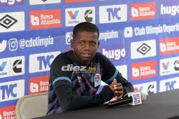 Boniek García respeta mucho al Olancho FC, el rival de Olimpia en la gran final del torneo Clausura 2023. Foto: Alex Pérez