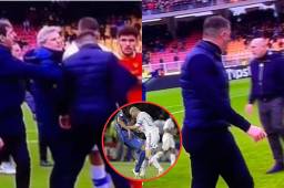 ¡Al estilo Zidane! Entrenador de la Serie A le da un cabezazo letal a un jugador del Hellas Verona tras perder el partido