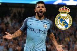 Sergio Aguero podría llegar al Real Madrid en verano.