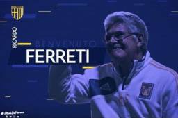 El Parma dio la bievenida a Ricardo Ferretti, pero luego borraron la publicación de Facebook.
